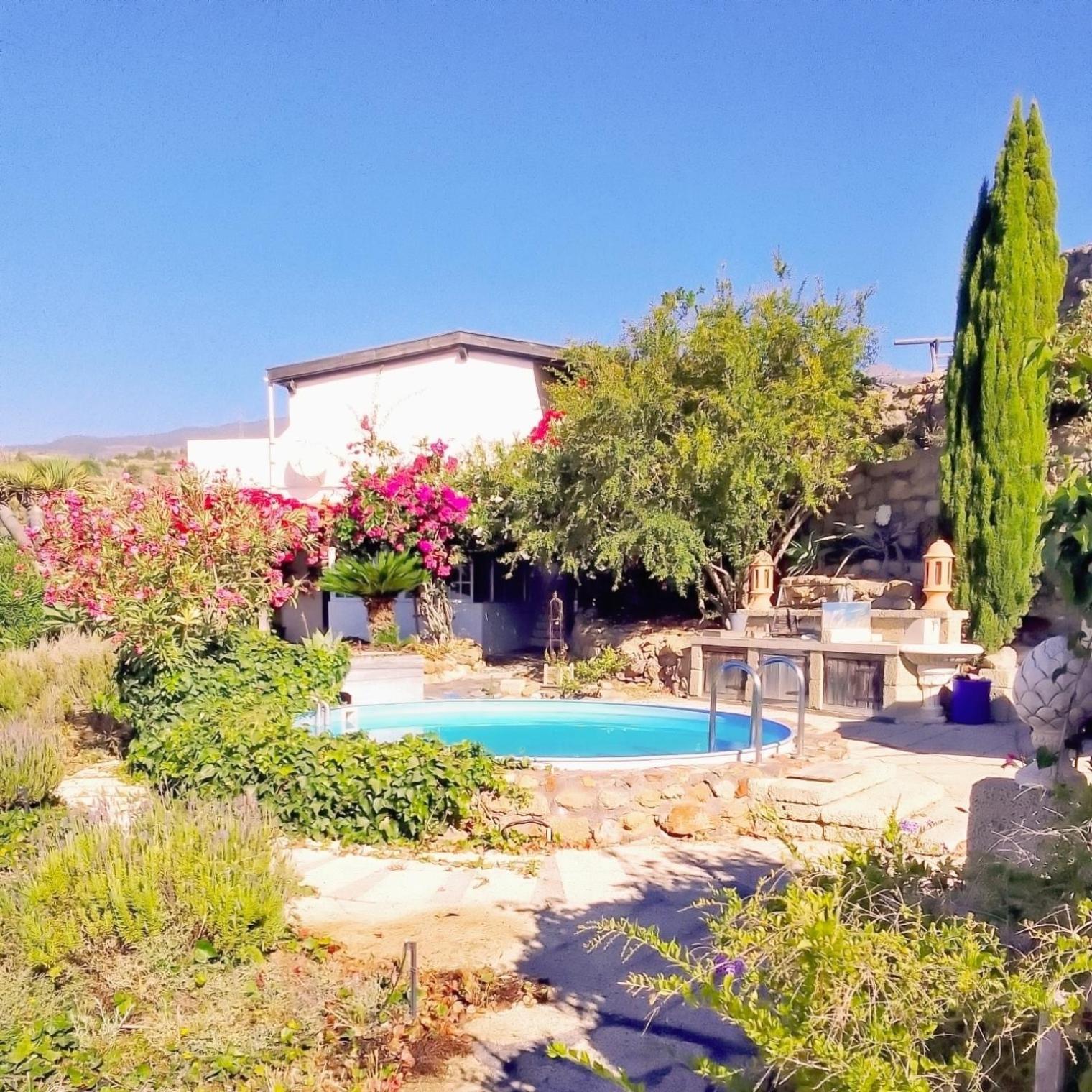 -Casa Azul-Arico Viejo La Sabinita - Baden, Wandern, Klettern, Individualurlaub Jenseits Des Massentourismus, Villa Exterior photo